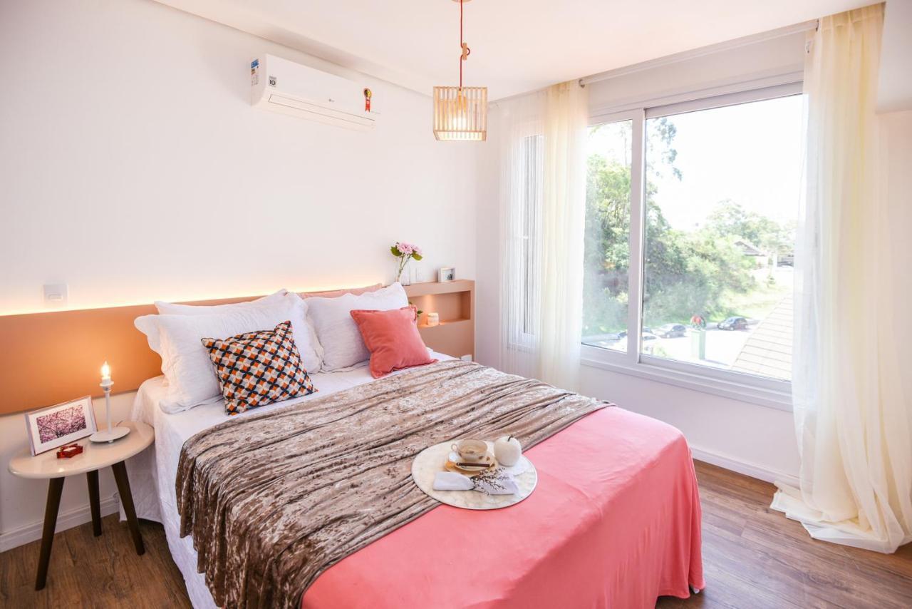 Rosa Edificio Victoria Apartman Gramado Kültér fotó