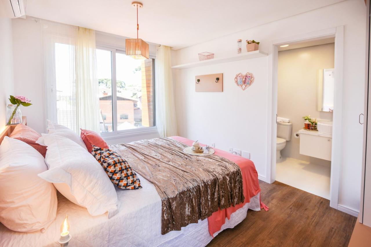 Rosa Edificio Victoria Apartman Gramado Kültér fotó